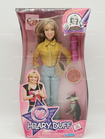 Hilary Duff Fashion Doll With Stamp 2003 Playmates 12083 NEW
