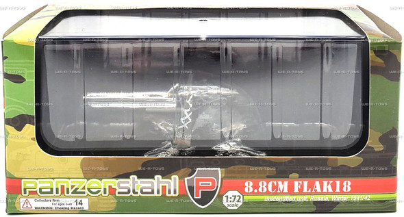 Panzerstahl 8.8CM Flak18 Russia Winter 1941/42 1:72 Scale 2012 Vehicle #88044