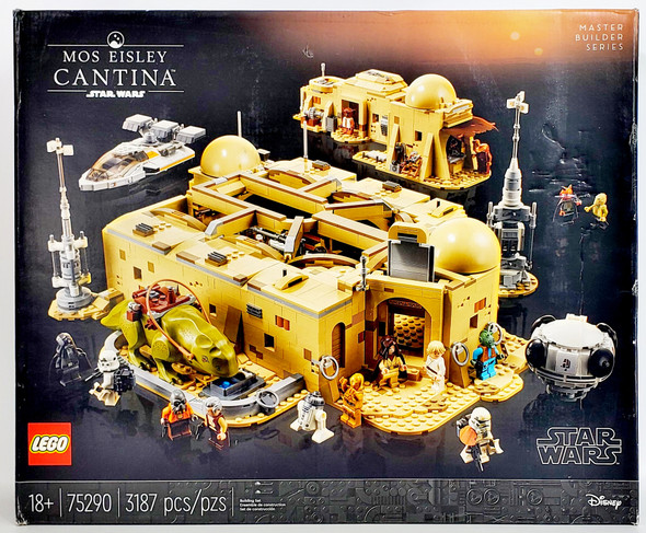 LEGO Star Wars Mos Eisley The Cantina 3187 Piece Building Set 75290