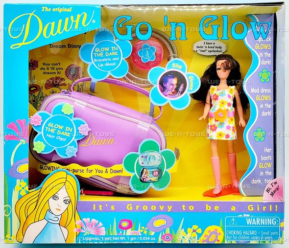 Dawn Go 'n Glow Doll Set 2002 Checkerboard Toys 00423