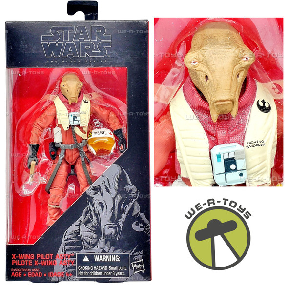 Star Wars The Black Series X-Wing Pilot Asty Action Figure 2015 Hasbro B4599