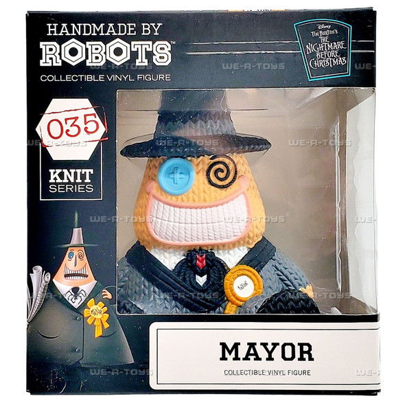 Handmade by Robots Disney's The Nightmare Before Christmas Mayor Knit Series 035