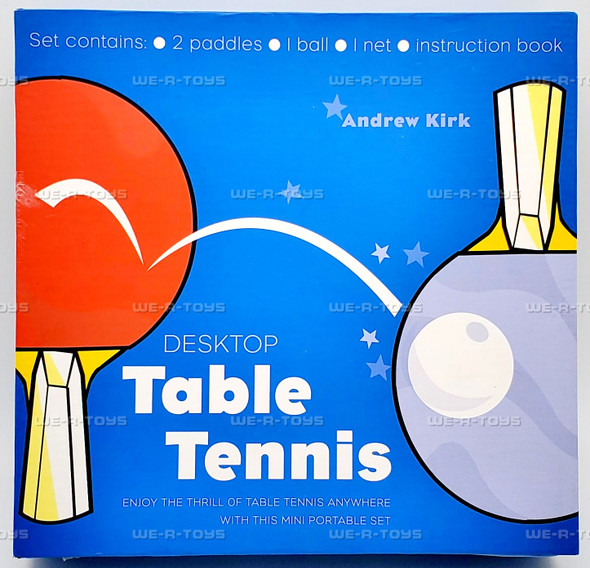 Desktop Table Tennis Mini Portable Set by Metro Books