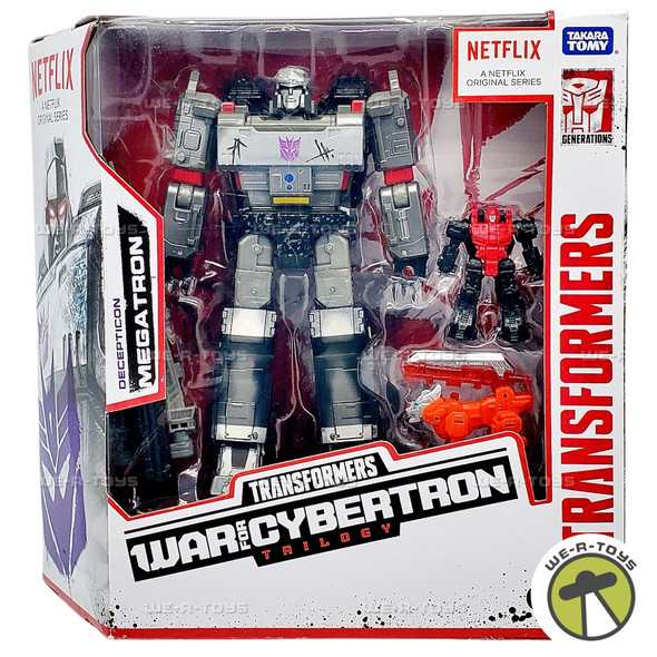 Transformers War for Cybertron Trilogy Voyager Class Megatron Action Figure