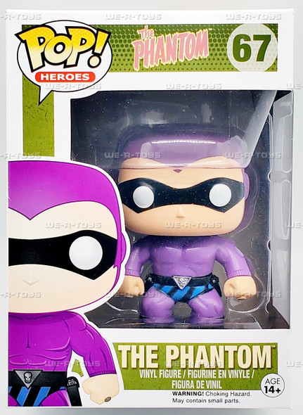 Funko POP Heroes The Phantom Purple and Black Suit 67 Vinyl Figure