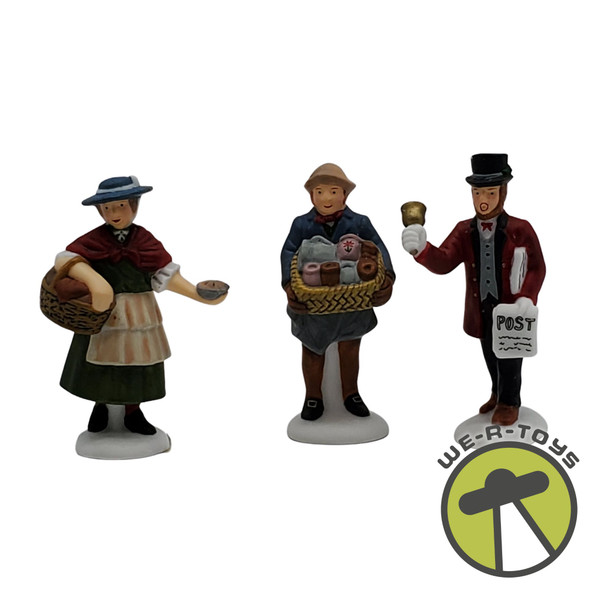 Department 56 Street Merchants Set 2001 NEW 58550