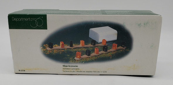 Department 56 Heritage Village Halloween Luminaries 1998 NEW 52738