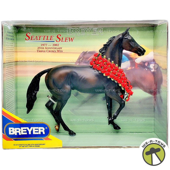 Breyer Seattle Slew 25th Anniversary of the 1977 Triple Crown Horse Figure 474