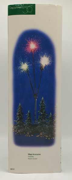 Department 56 Fireworks Village Accessory 1998 NEW 52727
