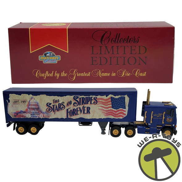Matchbox Collectibles Stars and Stripes Truck Figure 1997 NEW 6000