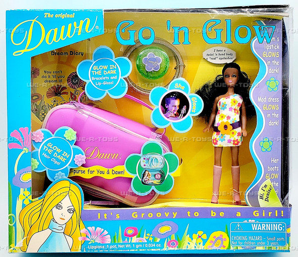 Dawn Go 'n Glow Denise Doll 2002 Checkered Toys 00422