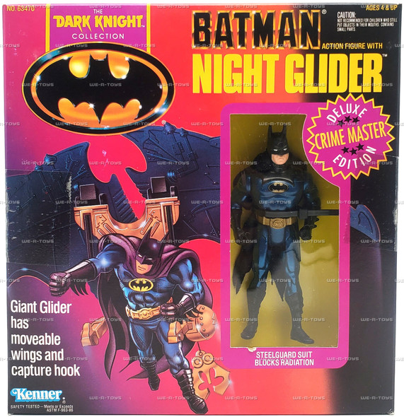 DC Dark Knight Batman Night Glider Figure Crime Master Deluxe Edition #63470