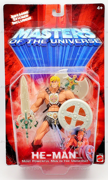 Masters of the Universe He-Man Action Figure 2001 Mattel 54912
