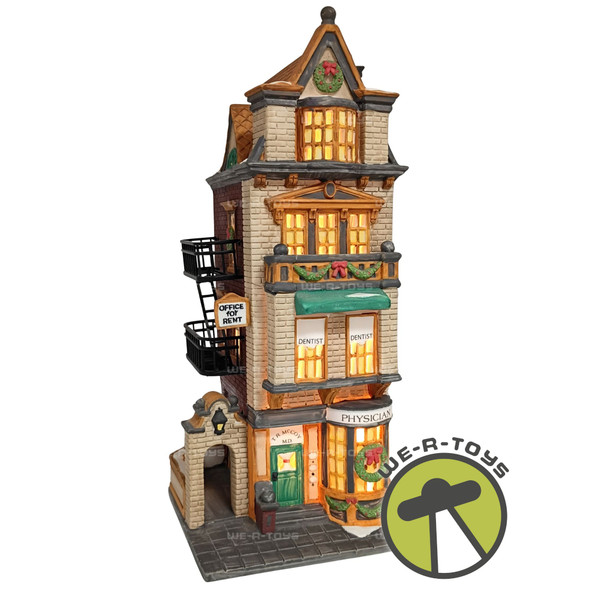 Department 56 Christmas In The City The Doctor's Office #55441 New