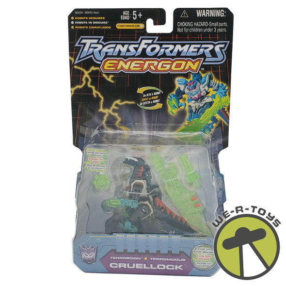 Transformers Energon Terrorcon Cruellock Action Figure C036A Hasbro