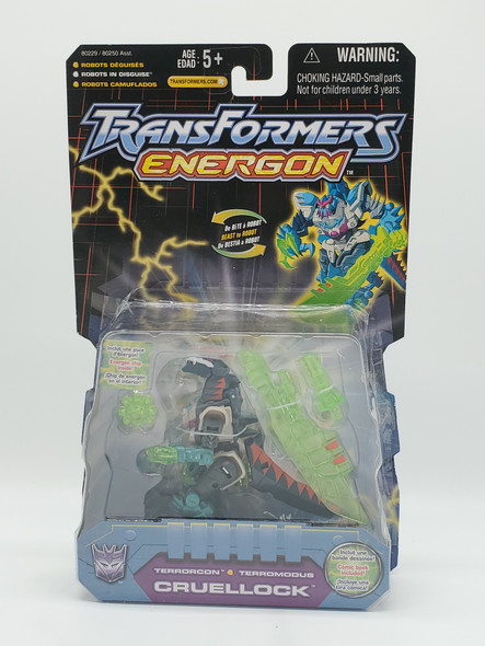 Transformers Energon Terrorcon Cruellock Action Figure C036A Hasbro