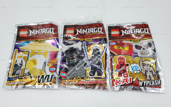 LEGO Ninjago Legacy Buildable Sets Lot of Three 2019 NEW