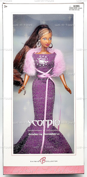 Scorpio Zodiac Barbie Doll 2004 Mattel 13067