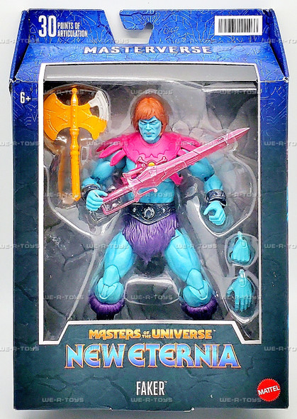 Masters of the Universe Masterverse New Eternia Faker Action Figure 2022 Mattel