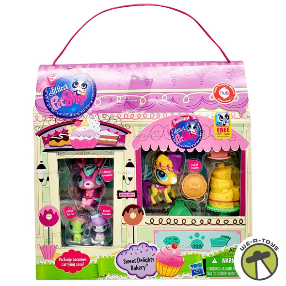 Littlest Pet Shop Sweetest Sweet Delights Bakery Play Set 2012 Hasbro A1354
