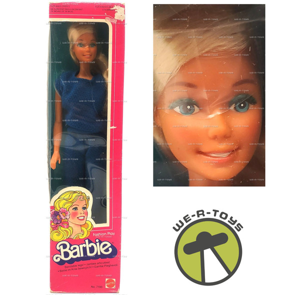 Barbie Fashion Play Doll 1983 Mattel #7193