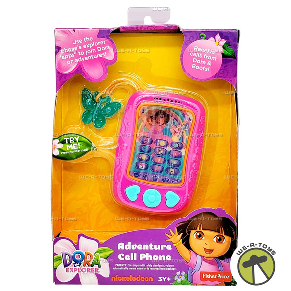 Nickelodeon Dora The Explorer Adventure Cell Phone 2013 Fisher-Price Y1427
