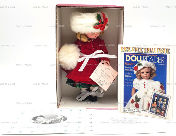Madame Alexander 1940s Christmas 8" Doll 2001 Alexander Doll Co. #31740