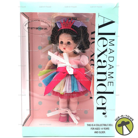 Madame Alexander Itty Bitty Birthday Girl Doll 2008 Alexander Doll Co. #47625