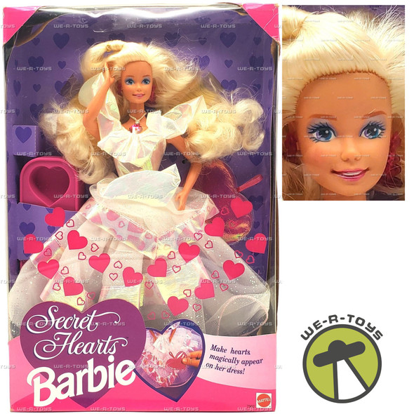 Barbie Secret Hearts Doll 1992 Mattel #7902