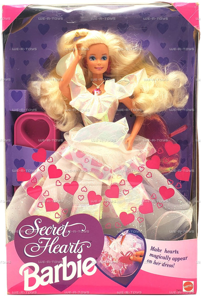 Barbie Secret Hearts Doll 1992 Mattel #7902