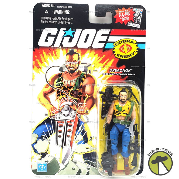 G.I. Joe 25th Anniversary Cobra Dreadnok Ripper Action Figure 2008 Hasbro #89945