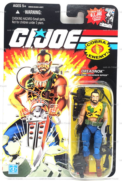 G.I. Joe 25th Anniversary Cobra Dreadnok Ripper Action Figure 2008 Hasbro #89945