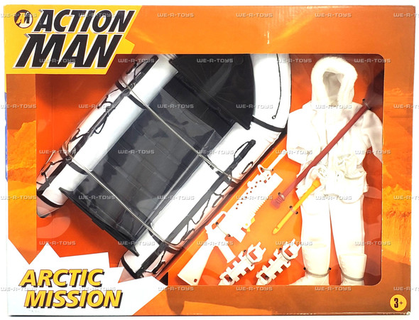Action Man Arctic Mission Accessory Kit with Mission Cards 1996 Hasbro #18627