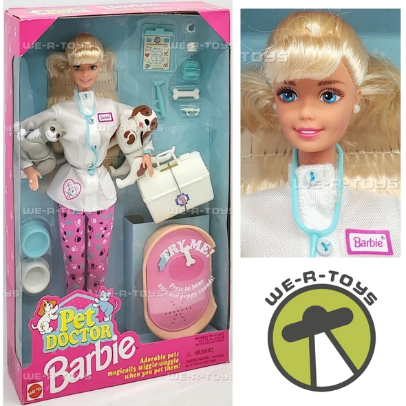 Barbie Pet Doctor Doll 1996 Mattel 14603