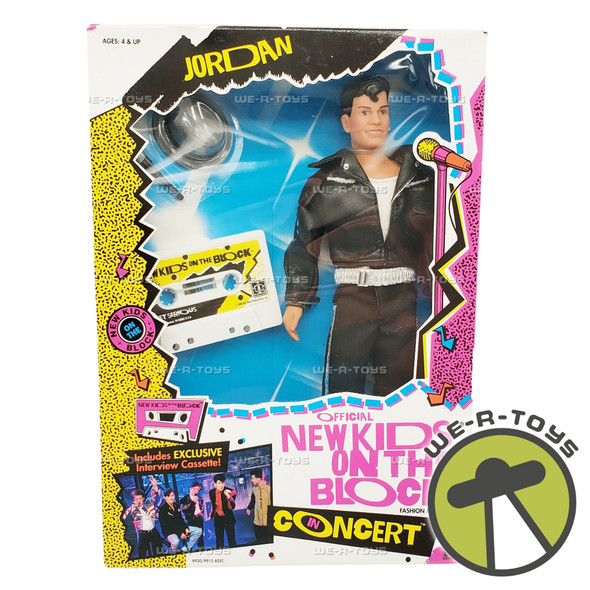 New Kids on the Block Jordan Doll 1990 Hasbro 9920 New