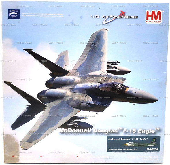 Hobby Master 1:72 Air Power Series McDonnell Douglas F-15 Eagle 2014 #HA4559