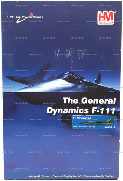 Hobby Master 1:72 Air Power Series The General Dynamics F-111F Aardvark HA3016