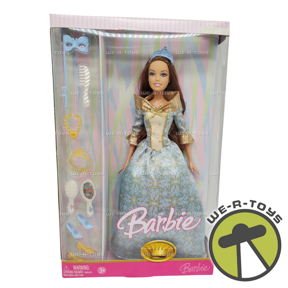 Barbie Masquerade Ball Princess Doll 2006 Mattel L2583 New
