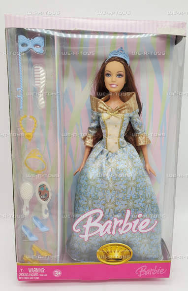 Barbie Masquerade Ball Princess Doll 2006 Mattel L2583 New