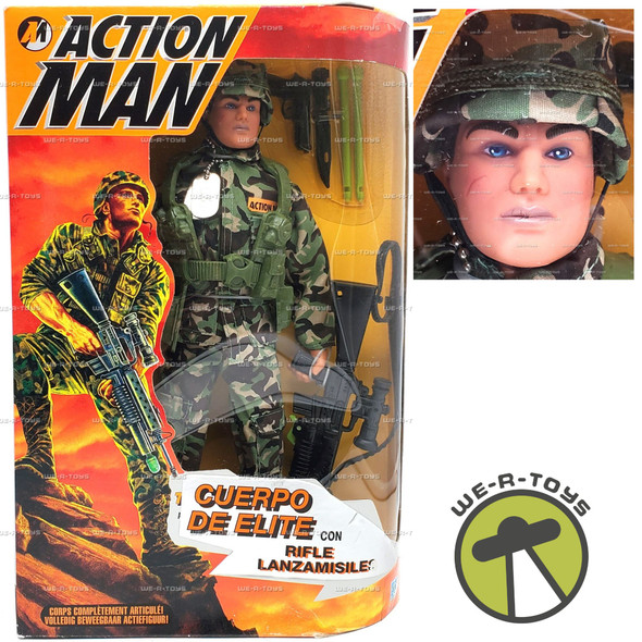 Action Man Cuerpo De Elite con Rifle Lanzamisiles 1993 Hasbro #16156