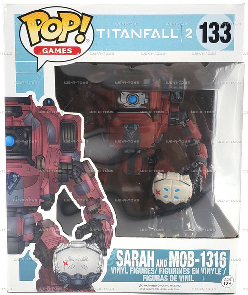 Pop Games Titanfall 2 Sarah and Mob-1316 Vinyl Figures 2016 Funko #133
