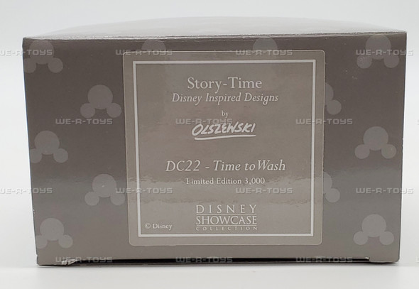 Walt Disney Story-Time Collection Time To Wash Figure DC22 Olszewski NEW