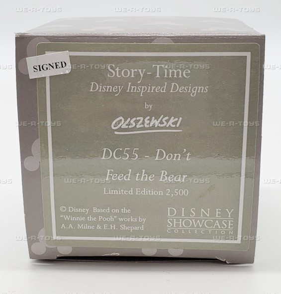 Disney Story-Time Collection Don't Feed The Bear Signed Figure DC55 Olszewski