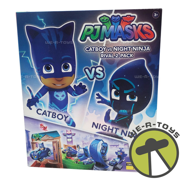 PJ Masks Cat Boy & Night Ninja Rival 2 Pack SDCC 2017 Exclusive Just Play Toys