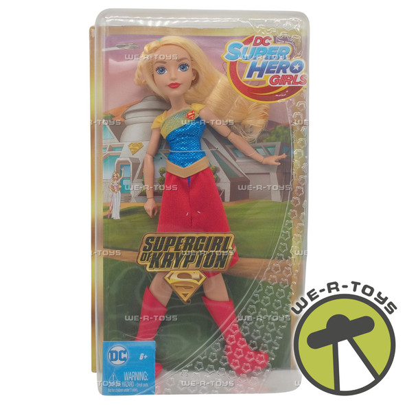 DC Super Hero Girls Supergirl of Krypton Doll 2016 Mattel FCC73 New