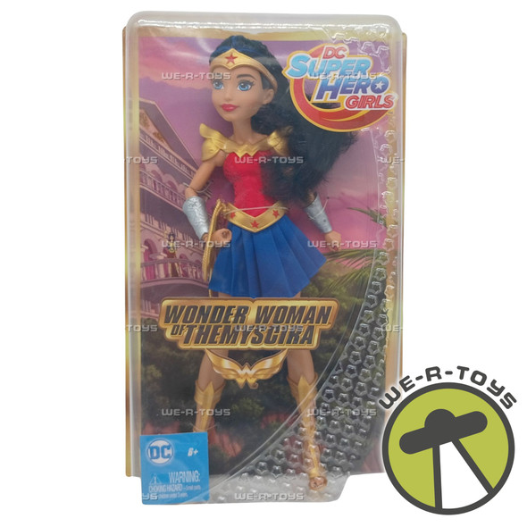 DC Super Hero Girls Wonder Woman of Themyscira Doll 2016 Mattel FCC72 New