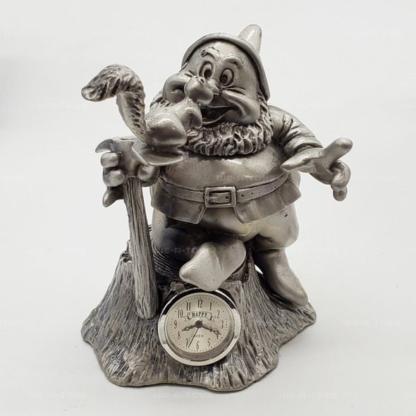 Walt Disney Happy Limited Edition Miniature Clock 9498 Linden NEW