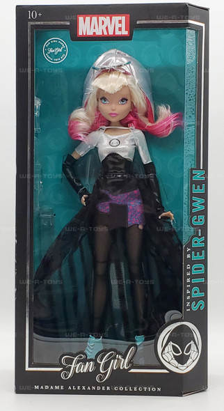 Marvel Fan Girl Madame Alexander Collection Spider Gwen Doll 73215 NEW