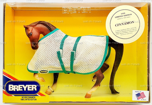 Breyer Cinnamon Horse Figure No. 939 Limited Edition 1996