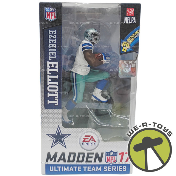 NFL Madden 17 EA Sports Ezekiel Elliott #21 Action Figure 2016 McFarlane Toys